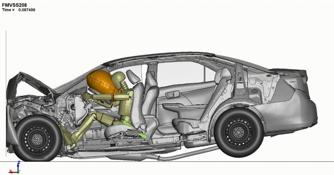 LS-Dynaによる衝突解析の受託解析