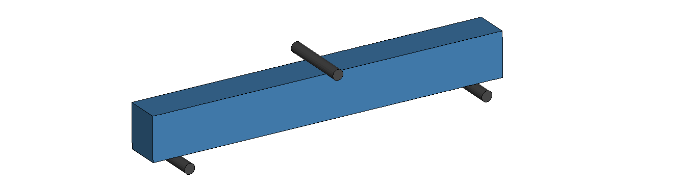 LS-TaSCのトポロジー最適化用針の３点曲げモデル