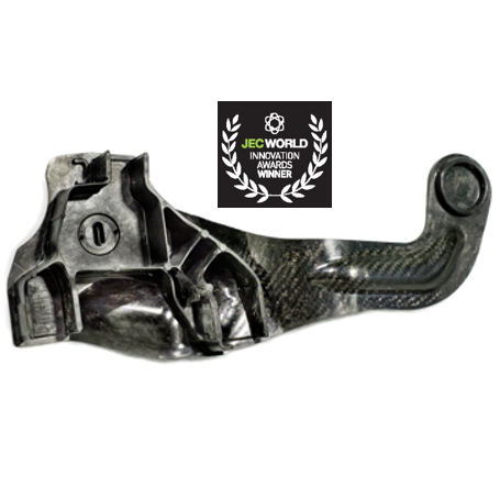 JECアワードを受領したCFRPサスペンションアーム