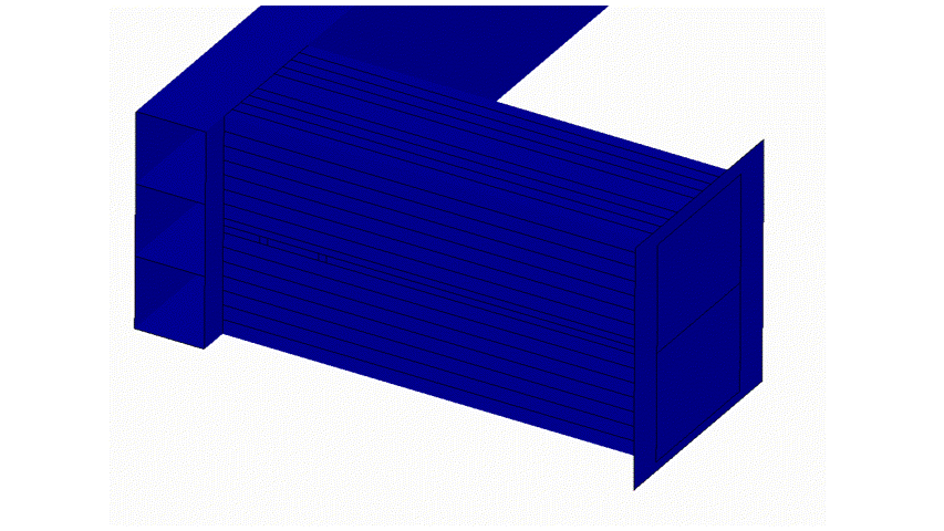 クラッシュボックスの圧壊シミュレーション結果