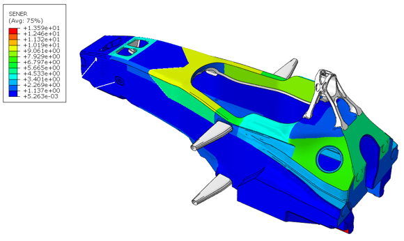 Composite Laminate OptimiserによるF1モノコック構造の積層最適化結果