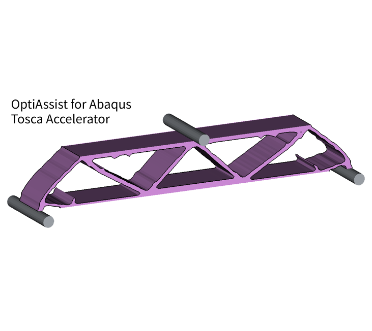 OptiAssist for Abaqusを使用した梁の３点曲げ最適化モデル事例のサムネ画像